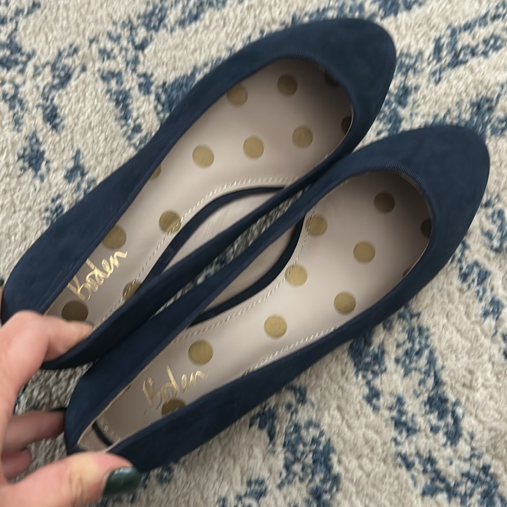 Boden Blue Flats for Effortless Style - Picture 12 of 13
